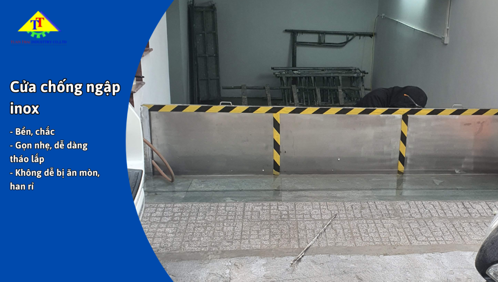 Đặc điểm vượt trội của cửa chống ngập tháo lắp inox