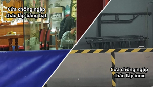 Nên sử dụng cửa chống ngập tháo lắp loại nào??