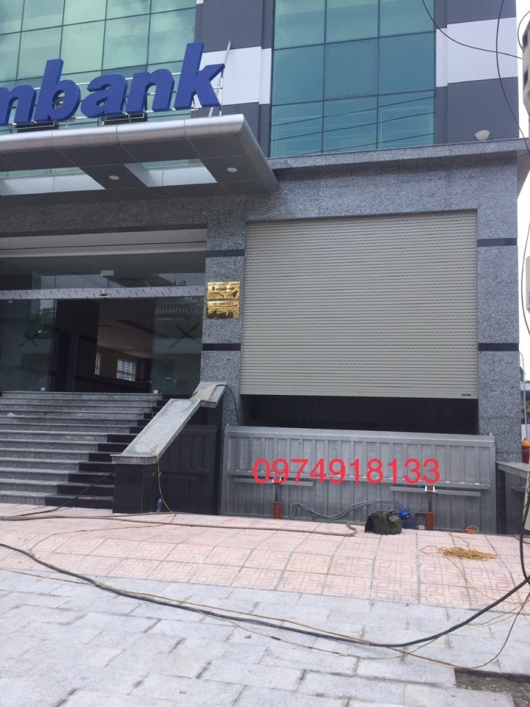 CỬA CHỐNG NGẬP TỰ ĐỘNG TẦNG HẦM TÒA NHÀ SACOMBANK